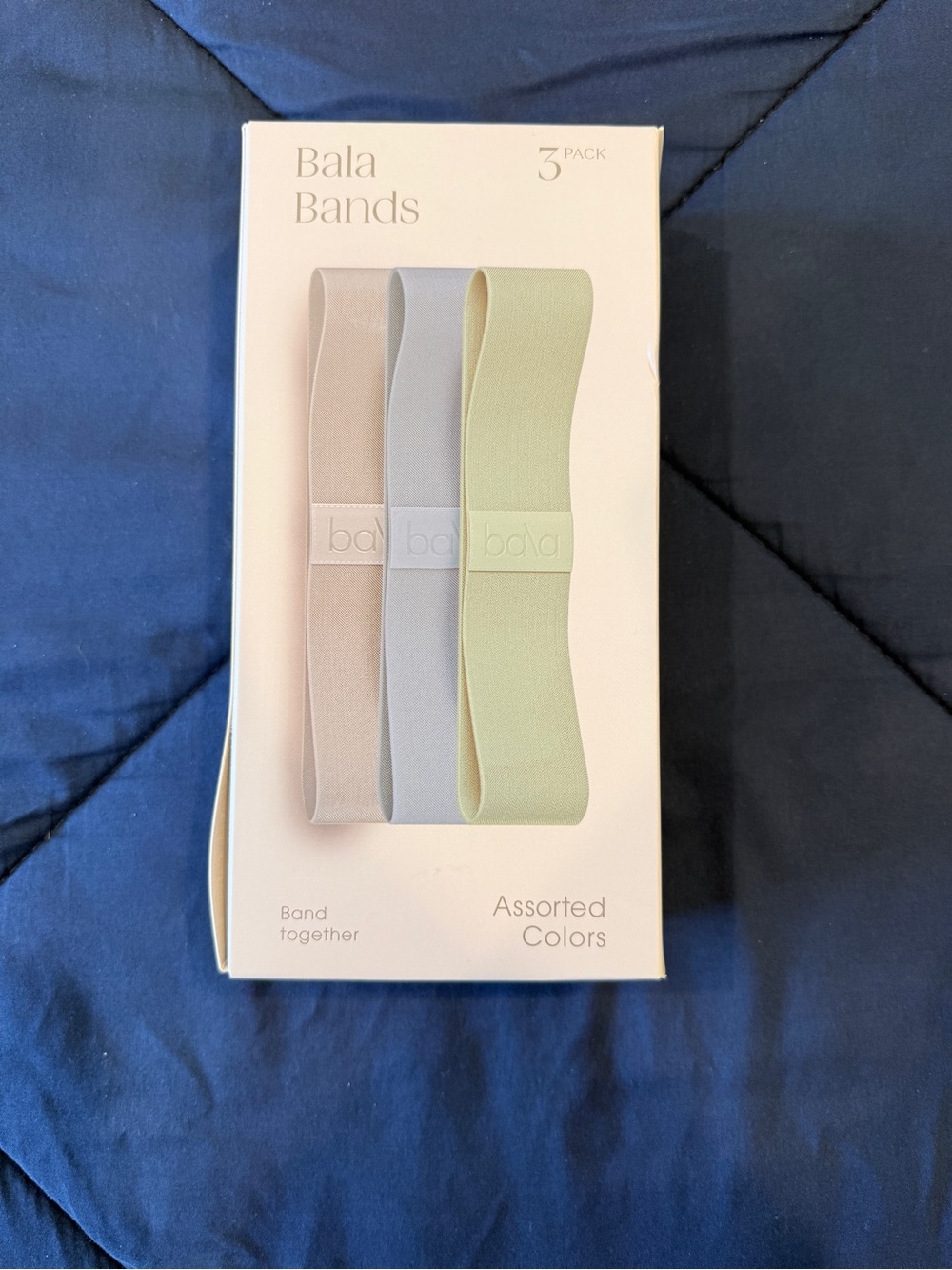 Bala Bands Color Resistance Bands - 3 Pack